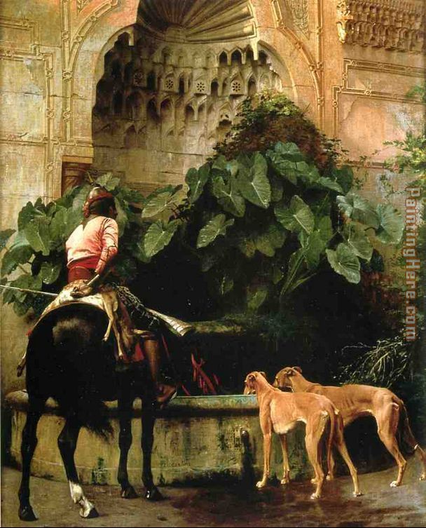 Home from the Hunt painting - Jean-Leon Gerome Home from the Hunt art painting